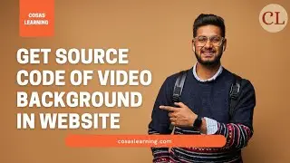 Source Code Of Video Background In Website | Cosas Learning | Free Source Code