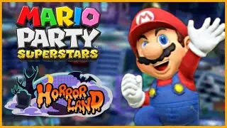 Playing Horror Land On Mario Party Superstars (but it's Halloween)