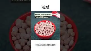 Salted Ground Nuts | Protein Rich Snack Recipe