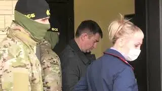 Кадры задержания экс-замглавы администрации Барнаула Юрия Еремеева