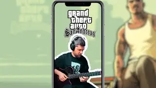 GTA San Andreas - римейк на MIDI гитаре #shorts #gta #cover