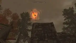 flung in the air, properly