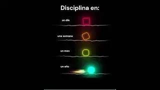 Disciplina y constancia