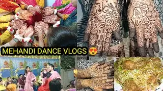 Mehandi special vlogs🥰| Wedding dance videos| Wedding dance performance| #shadi #vlog #choreography