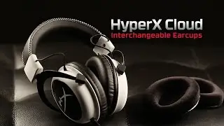 Гарнитура  HyperX Cloud - заменяемые амбушюры