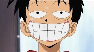 Luffy comedy moments (before a fight) | One Piece