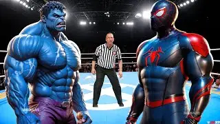 BLUE HULK VS MILES MORALES - EPIC BATTLE