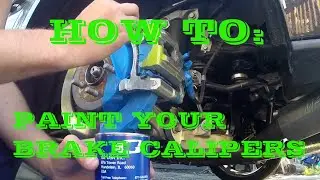How to Paint Brake Calipers | Apply Caliper Decals | FAST and EASY!!
