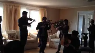 Triple fiddles in Seoul Korea