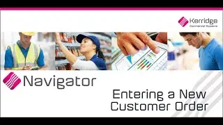 Entering new Customer in Navigator