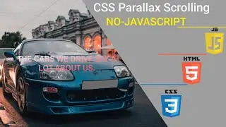 CSS Parallax Scrolling Only Using HTML And CSS.
