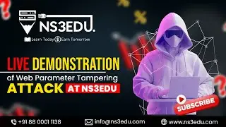 Live demonstration of Web Parameter Tampering attack at NS3EDU
