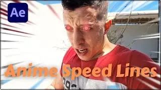 Learn How to Create Anime Speed Lines Effect in After Effects!