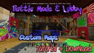 How to make your own lobby & battle mode maps! Minecraft legacy edition!
