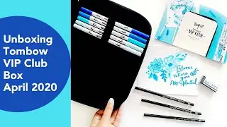Unboxing Tombow VIP Club Box April 2020