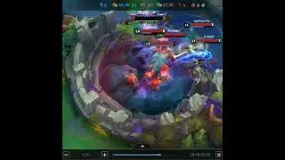 Steal Baron Nashor Rakan Gameplay #shorts #moba #lol #leagueoflegends #wildrift
