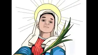 Drawing people as Saints