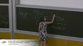 Sepideh Mirrahimi : Integro-differential models of evolutionary adaptation in changing...- lecture 2