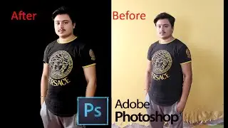 How to Change the background to Black in Photoshop 2021