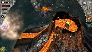 Air Attack HD : Arcade - Mission #8 : Red Sea - Volcano