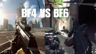 BATTLEFIELD 4 VS BATTLEFIELD6 COMPARISON