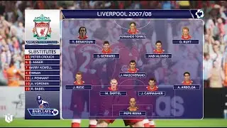 Liverpool vs Manchester United  ● Premier League 2008 Pes 2021