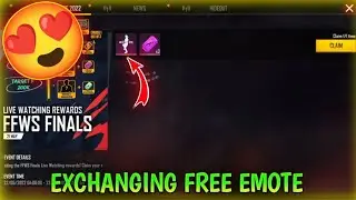 Exchanging Free FFWS Emote And Kar98K Gun Skin And Backpack Skin In Free Fire Max || Pramod FF 🔥