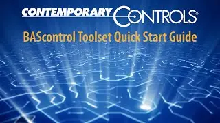 BAScontrol Toolset Quick Start Guide