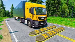 Trucks vs Speed Bumps (LONG VIDEO)