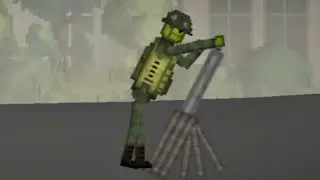 Mortar test in Melon Playground/Sandbox