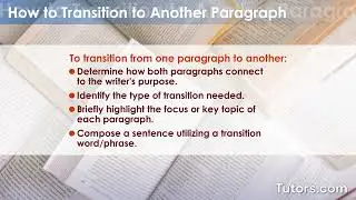 Writing Transitions | Types and Examples
