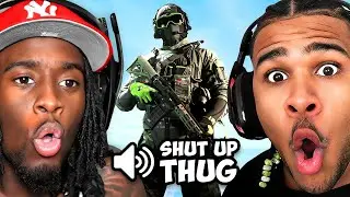 Fanum & Kai Cenat Run Into a RACIST In MW2 LOBBIES..