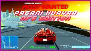 NFS Most Wanted 2012 Beta Build Cut Car: Pagani Huayra NFS Edition