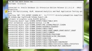 DataPump Export