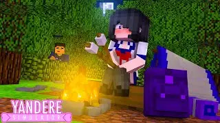 ACAMPAMENTO DA YANDERE?? - YANDERE SIMULATOR NO MINECRAFT #11