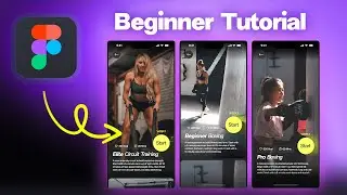 Create this Fitness App in Figma! (Beginner Tutorial)