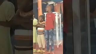 Children worshipping God. 