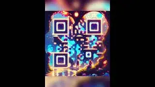 QR Code Turn into Fantasy Qr Code Art
