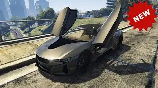 GTA 5 Online - DLC Vehicle Customization - Ubermacht Niobe! (BMW i8)