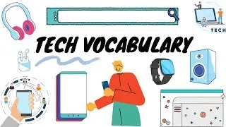 Technology Vocabulary || Learn Tech Vocabulary for Kids || Essential Tech Name List for Kids ||