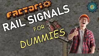 Factorio Rail Signals For Dummies 🚦 SHORT Guide For Signaling Basics
