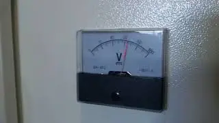 Испытание щит управления системой нагрева для ветрогенератора ВУ-100К