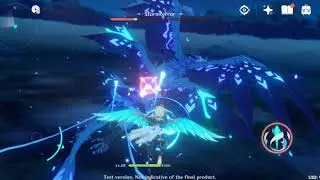 [Genshin Impact] Sky Battle with Stormterror
