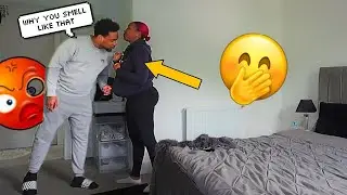 Spraying Myself With Another MANS Cologne PRANK On My Boyfriend