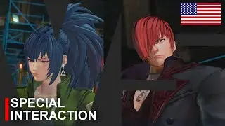 【KOF XV】LEONA vs IORI ► Story Special Interaction English Mod