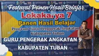 Festival Panen Hasil Belajar CGP A9 Tuban