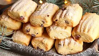 🌲 POLESHKI COOKIES with Raisins! DELICIOUS, CRUMBLY, Melts IN YOUR MOUTH! Baking EVERY DAY