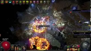 Earthquake Ultra burst 300k DPS versus Merveil T11 Underground Sea map