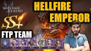 Free To Play Hellfire Emperor Team! Easy F2P Guide! ¦ Watcher Of Realms