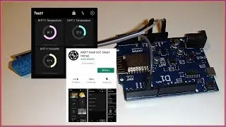 WeMos D1 Wi-Fi Board - Part 5: Using MQTT Dash App to Visualize DHT11 Sensor Data